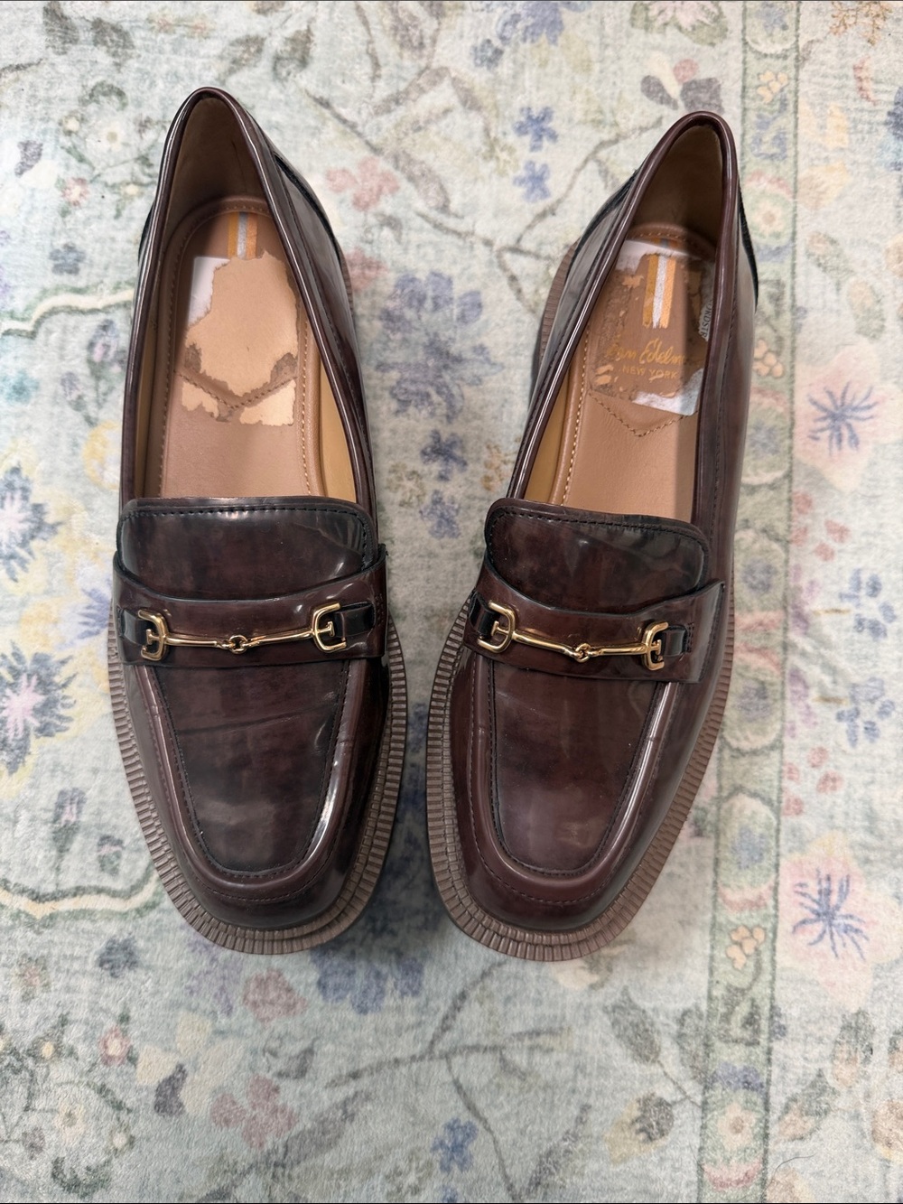 Sam Edelman brown loafers